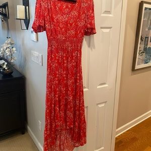 Abel The Label Hi-Lo Multi-Color Flowy Dress